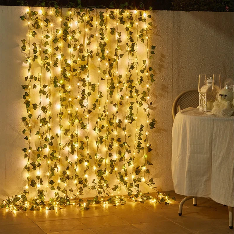 Vine Fairy Lights | Botanical LED String Lights for a Cozy, Dreamy Space