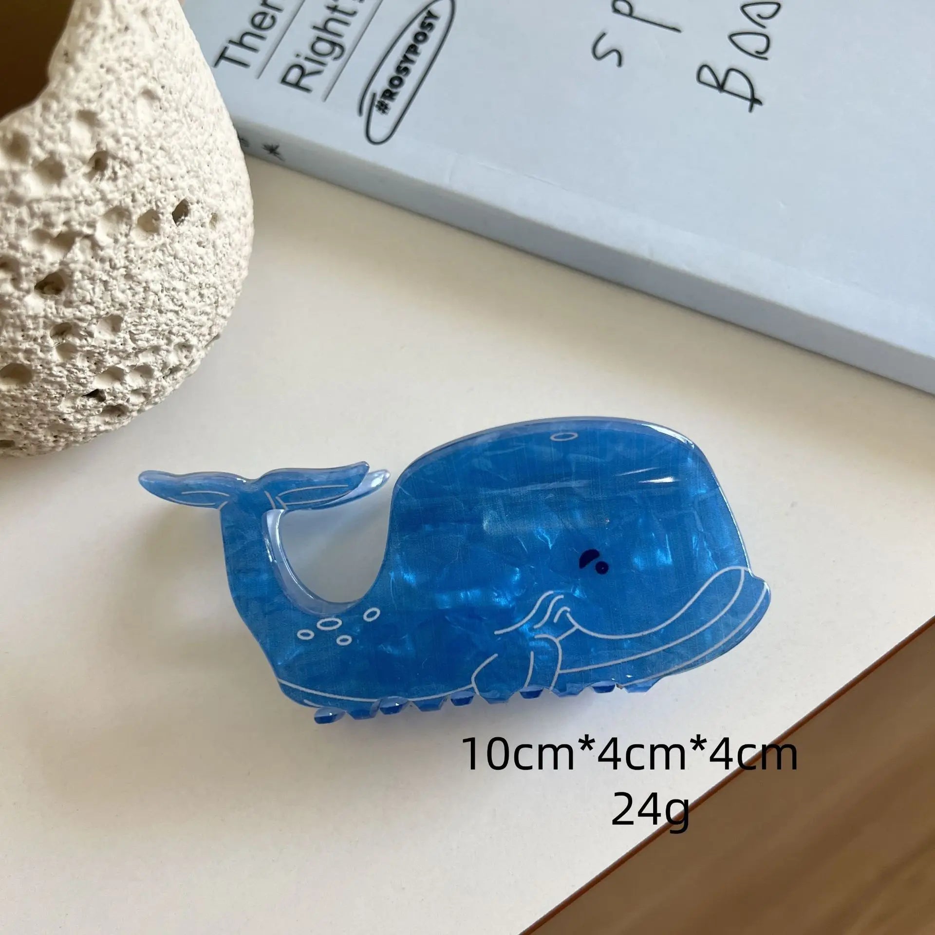 Ocean Creature Hair Claw Clips | Aesthetic Beach-Inspired Hair Accessories