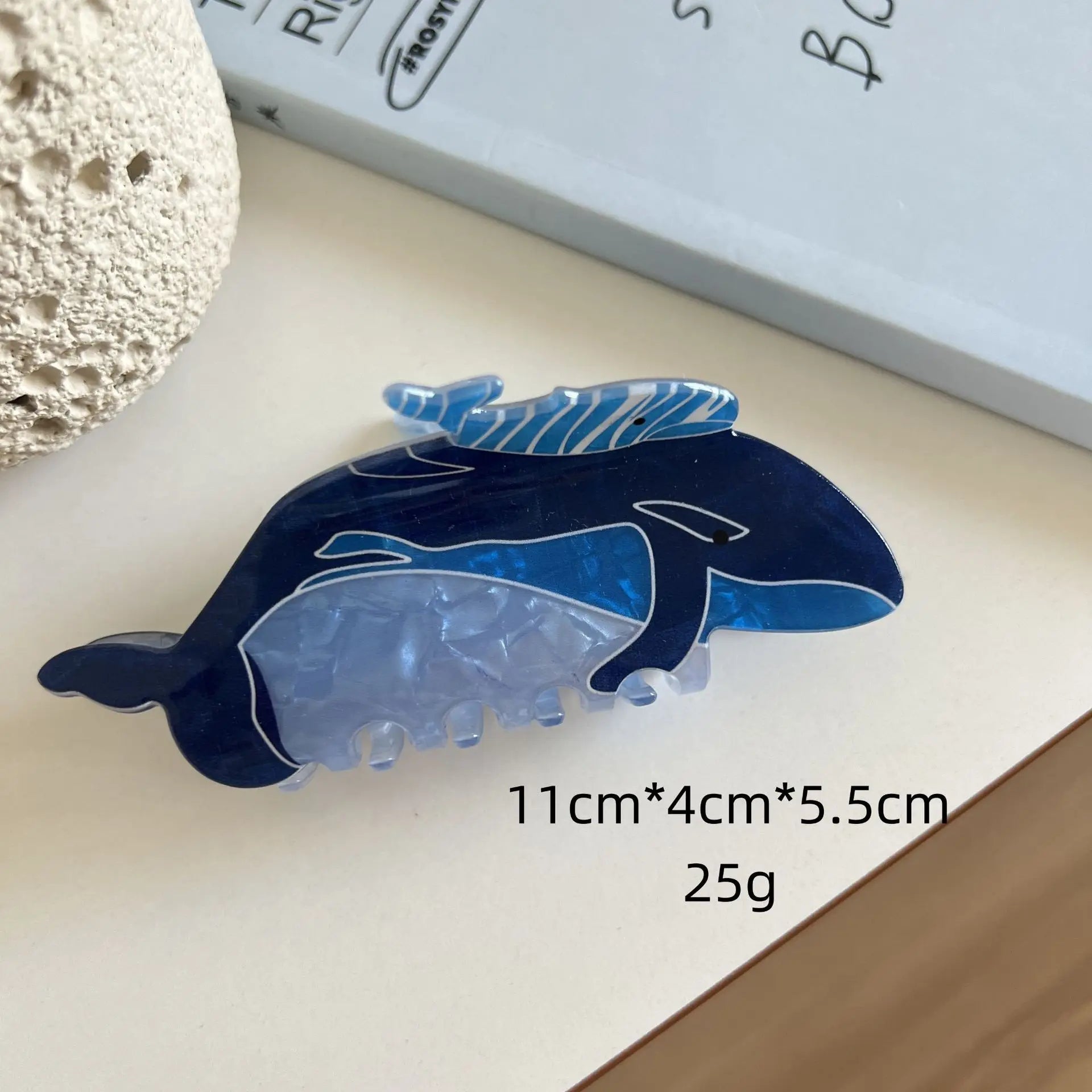 Ocean Creature Hair Claw Clips | Aesthetic Beach-Inspired Hair Accessories