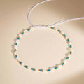 Ocean Shell Bead Necklace | Handmade Braided Beach Jewelry