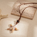 Starfish Pendant Necklace | Boho Ocean-Inspired Jewelry