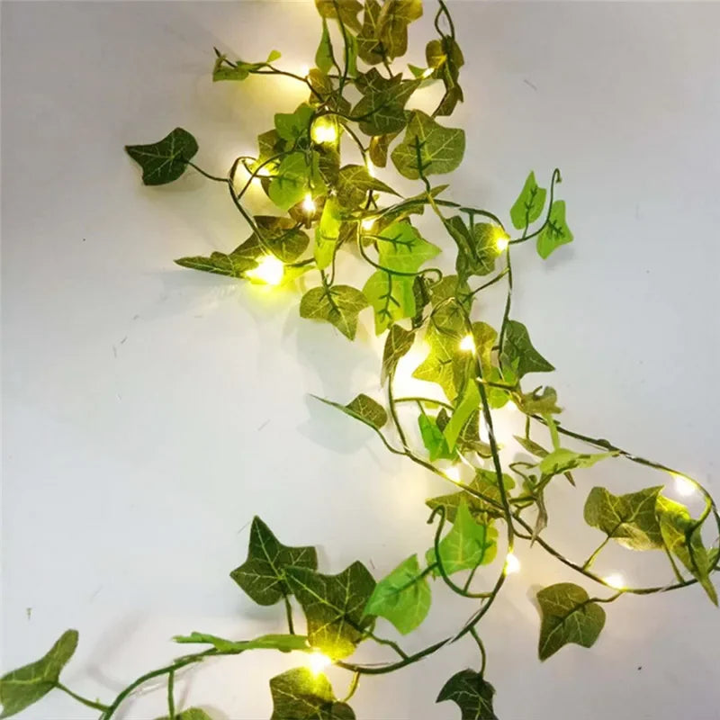 Vine Fairy Lights | Botanical LED String Lights for a Cozy, Dreamy Space