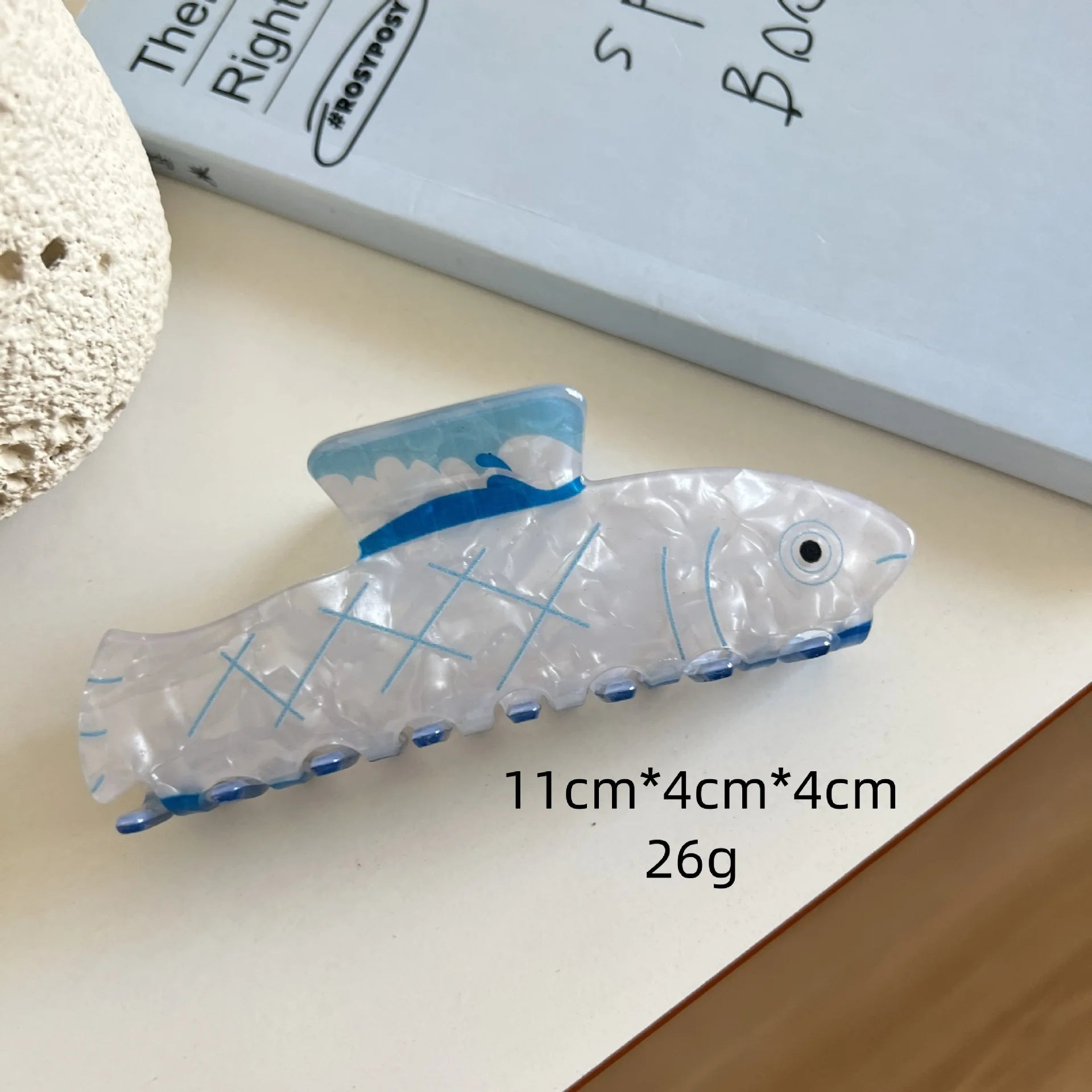 Ocean Creature Hair Claw Clips | Aesthetic Beach-Inspired Hair Accessories