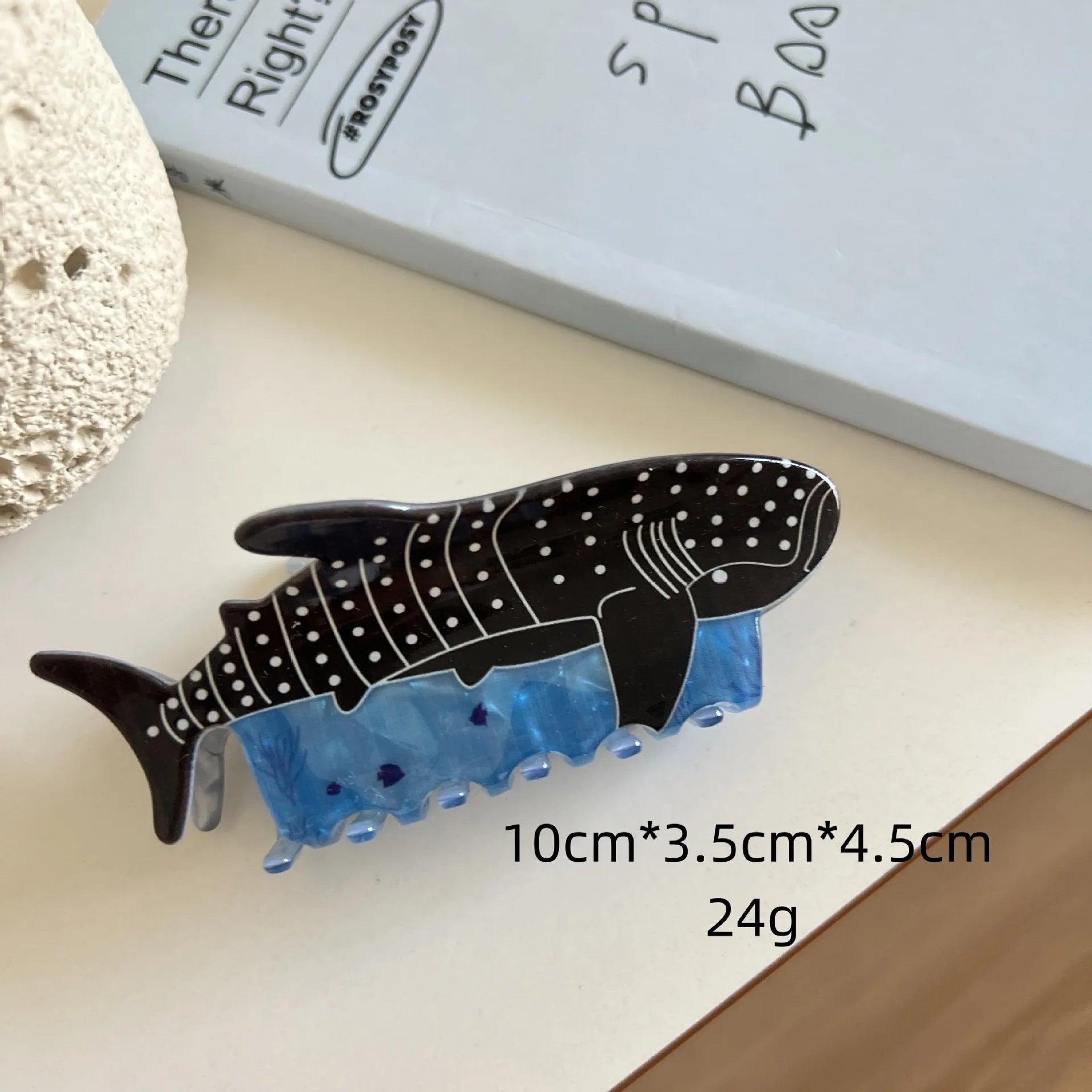 Ocean Creature Hair Claw Clips | Aesthetic Beach-Inspired Hair Accessories