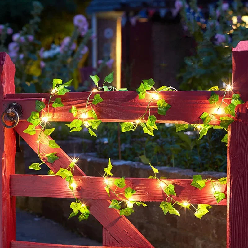 Vine Fairy Lights | Botanical LED String Lights for a Cozy, Dreamy Space