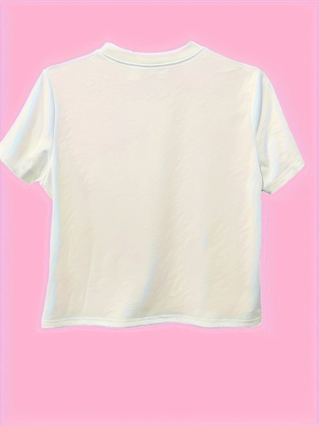 Ocean Vibes Crew Neck Tee | Aesthetic Animal Print Top